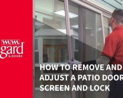 Step-by-Step Guide to Removing a Sliding Patio Door