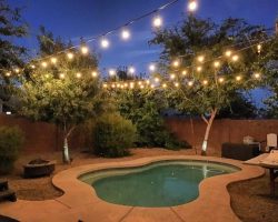 Step-by-Step Guide Installing String Light Poles in Your Backyard