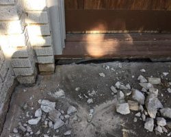 Two Options to Fix a Sinking Concrete Porch and Avoid Potential Hazards