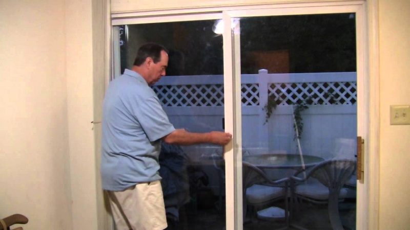 Step 5: Install the new glass into the door frame