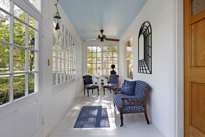 The Meaning Behind Blue Porch Ceilings