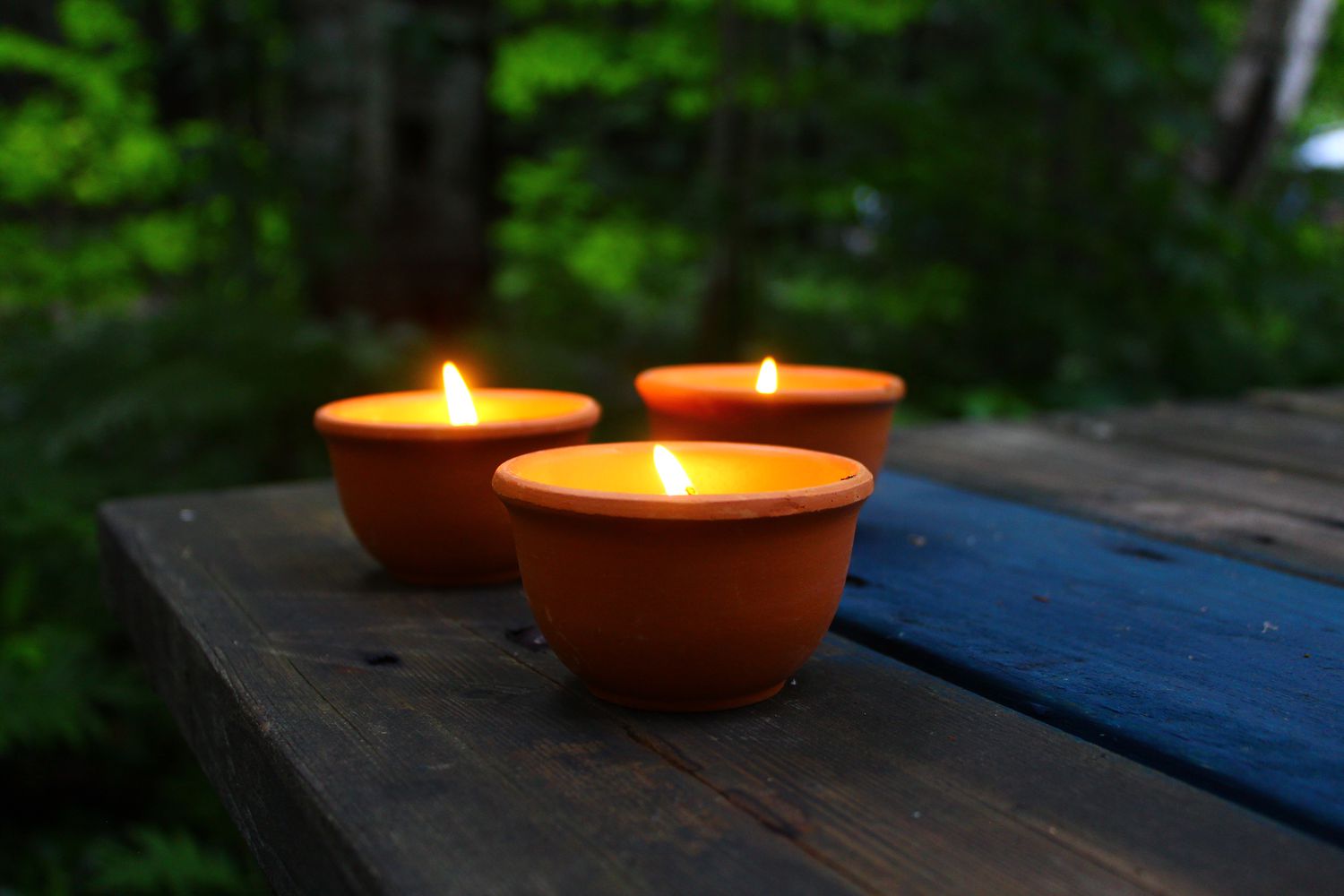 citronella-infused candles